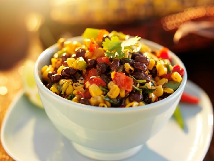 black bean bowl