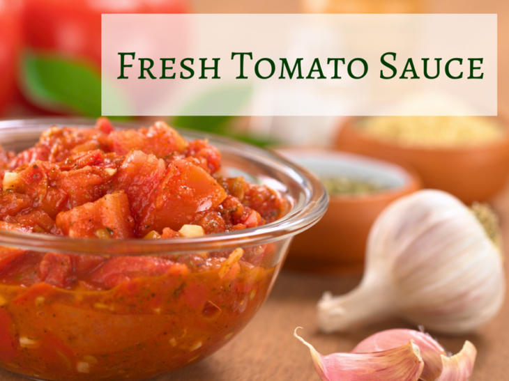 Fresh Tomato Sauce