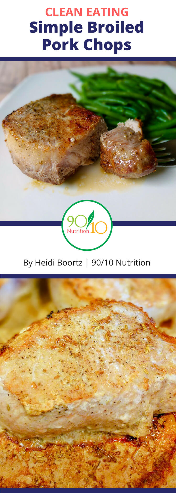 Simple Broiled Pork Chops