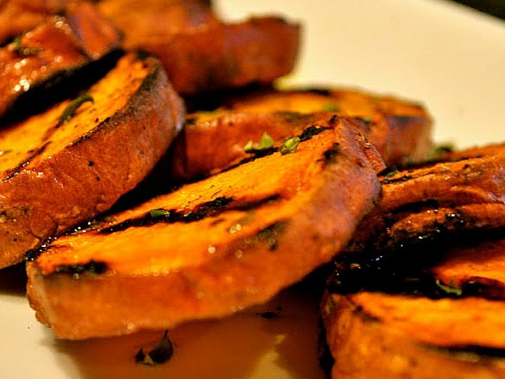 Grilled Sweet Potatoes