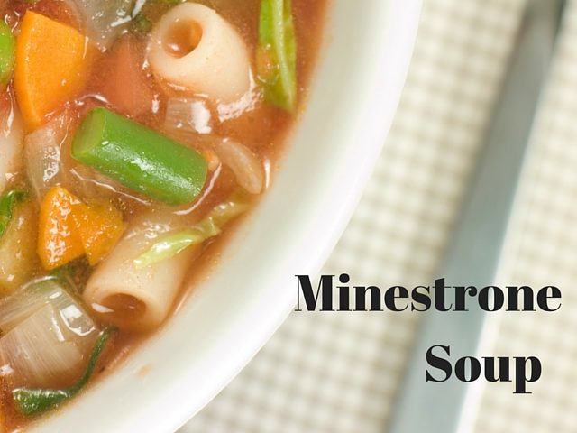 Easy Minestrone Soup Recipe
