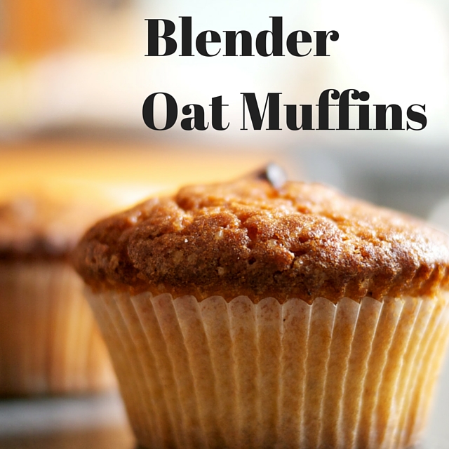 Blender Oat Muffin Recipe Clean Eating 90/10 Nutrition