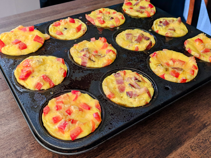 low carb breakfast egg muffins