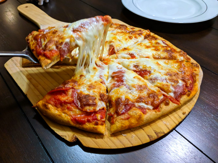 Healthy Home Made Pizza