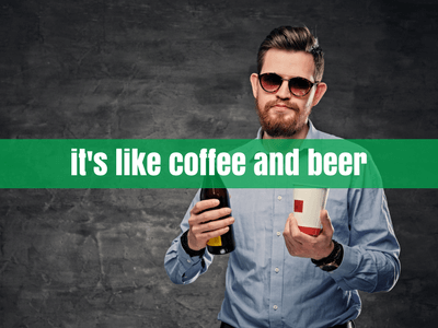 Why eating healthy is like coffee and beer