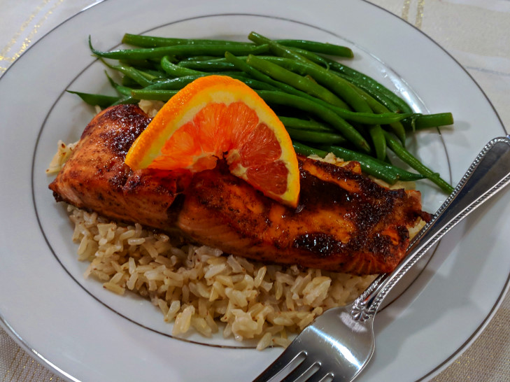 Simple Orange Salmon