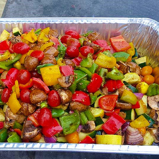 grilled marinated vegetables