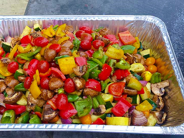 grilled marinated vegetables