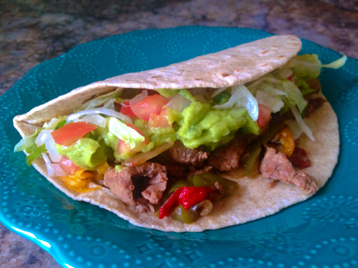 Clean Eating Steak Fajitas