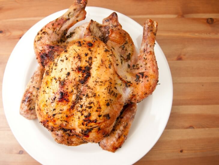 Grilled Whole Chicken