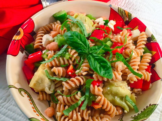 Italian Chicken Pasta Salad