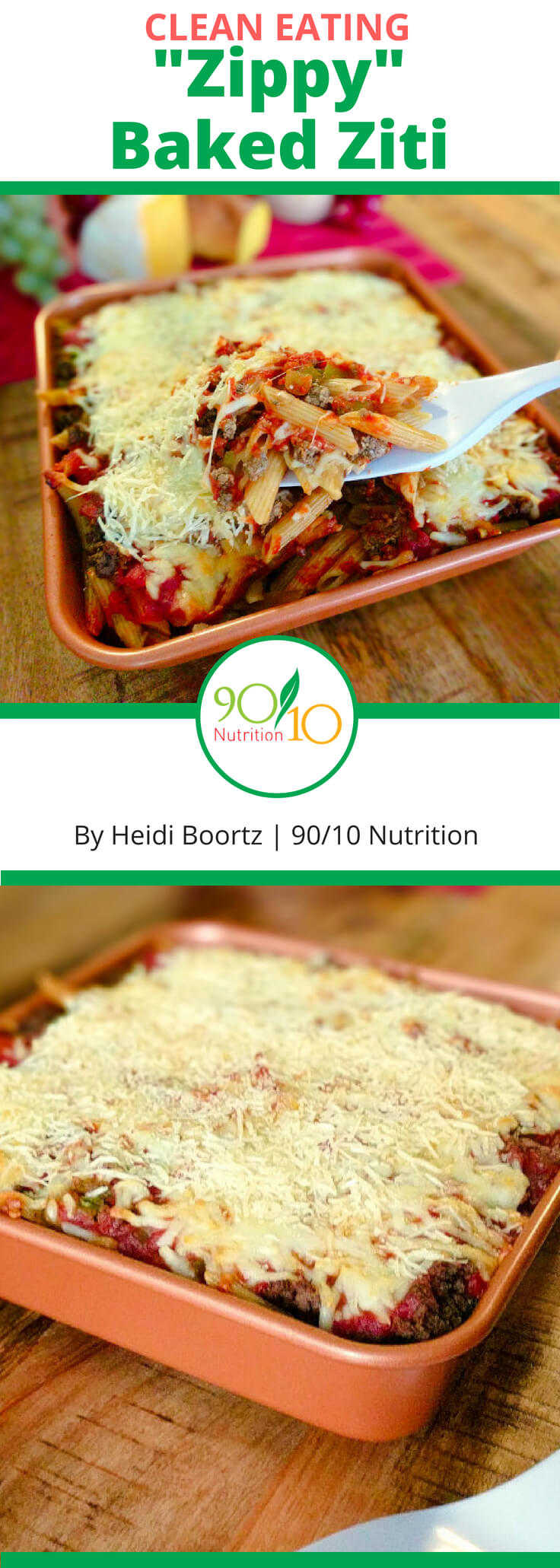 Healthy Baked Ziti