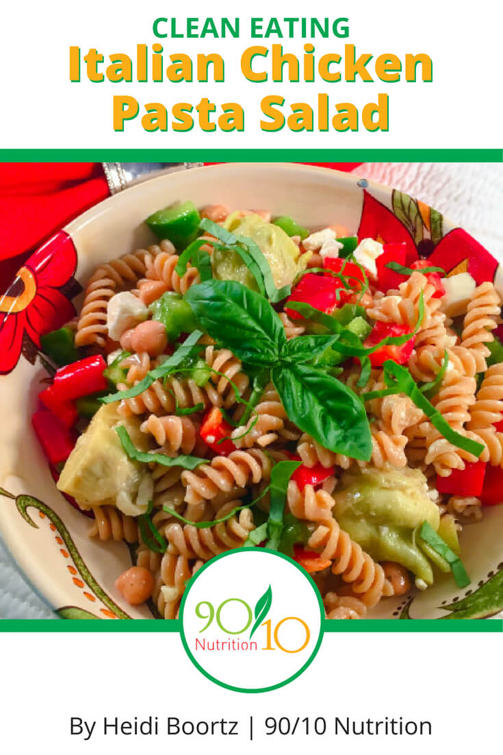 Italian Chicken Pasta Salad