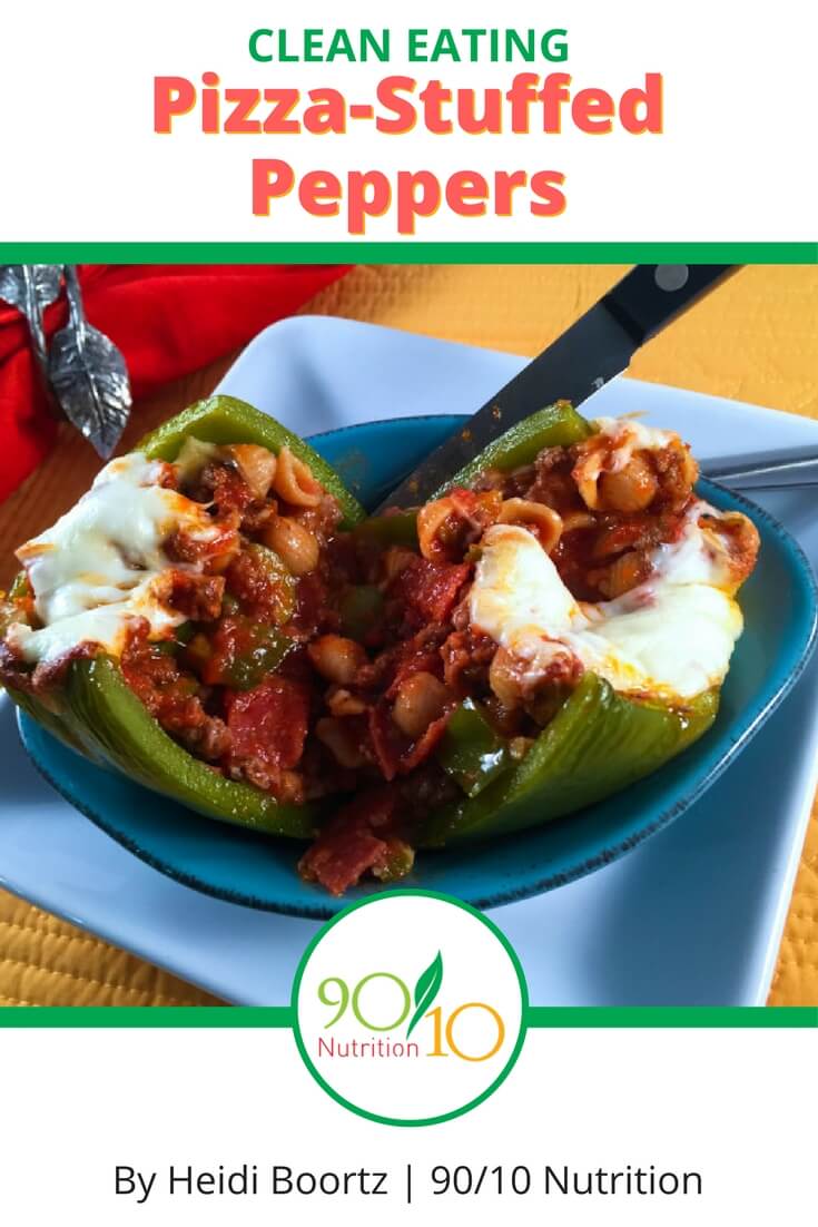 Pizza-Stuffed Peppers