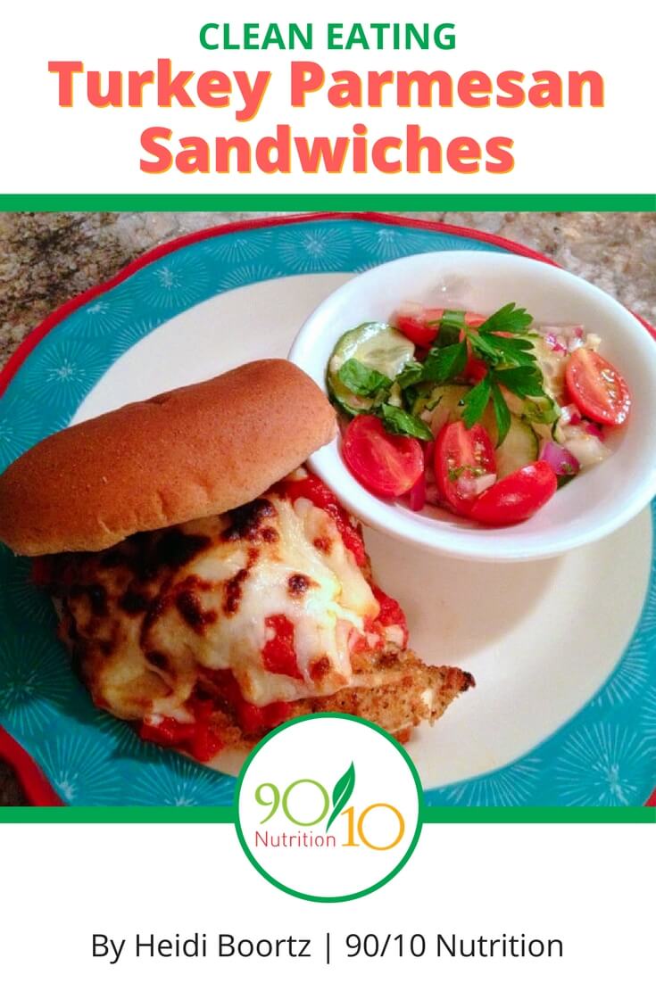 Turkey Parm Sandwiches