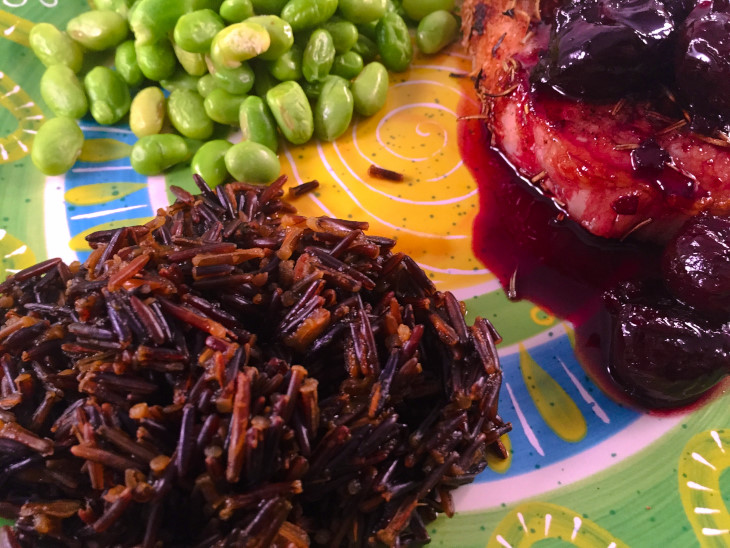 Pork Chops with Cherry Sauce