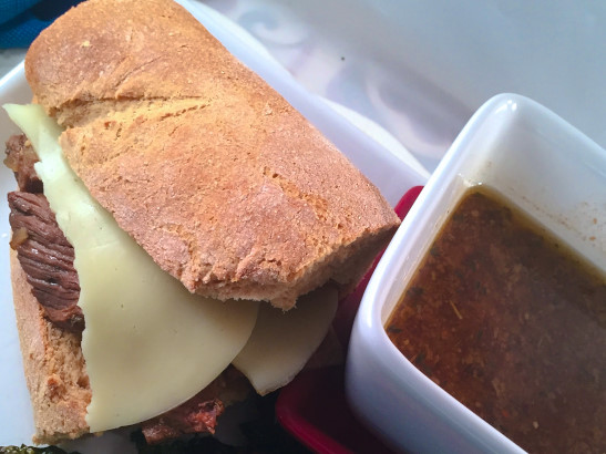 Slow Cooker French Dip Sandwiches