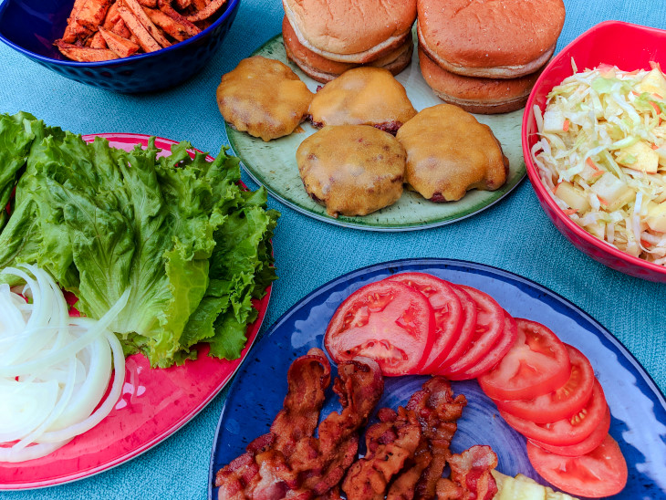 Clean Eating Grilled Hamburgers