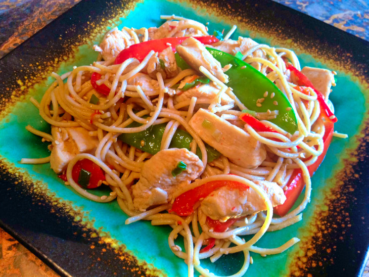 Chicken Noodle Stir Fry