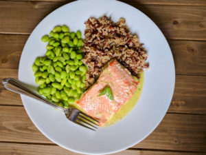 Creamy Garlic Salmon