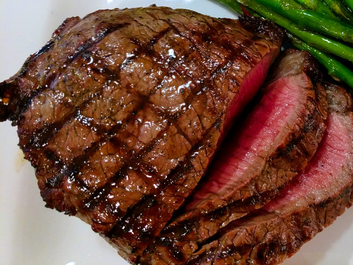 1-2-3 Eat! Grilled Sirloin Steaks