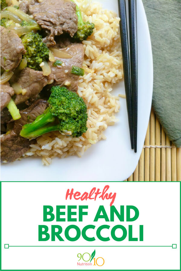 Healthy Beef and Broccoli