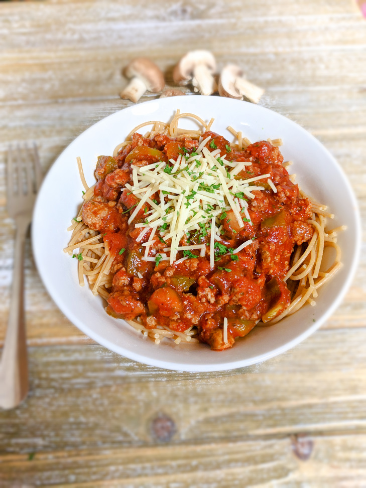 slow cooker simple spaghetti