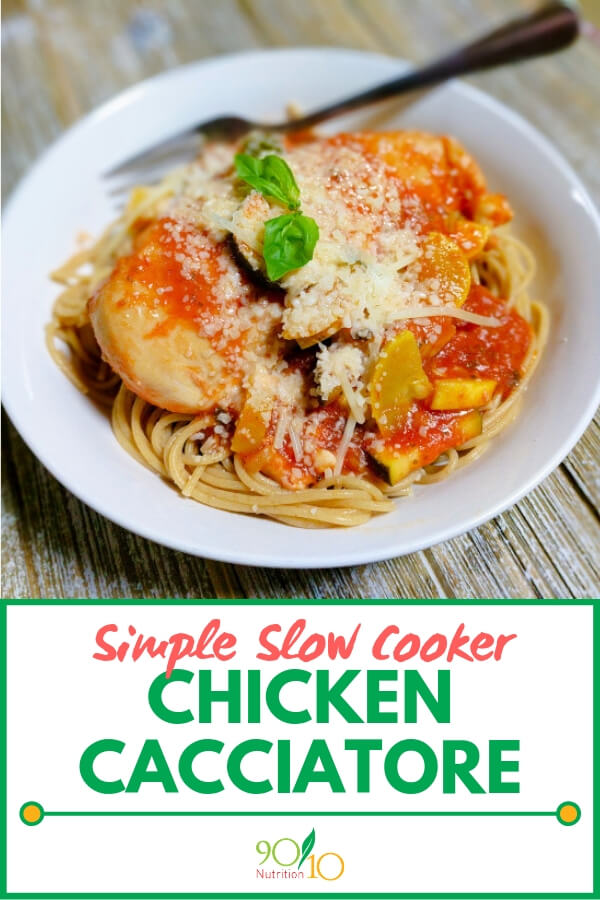 slow cooker chicken cacciatore