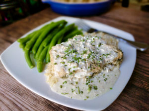 Slow Cooker Creamy Ranch Pork Chops