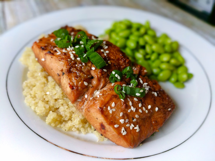 Healthy Teriyaki Salmon