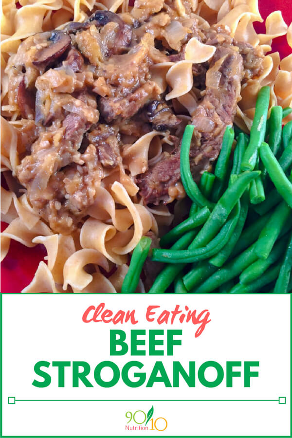 Healthy Beef Stroganoff