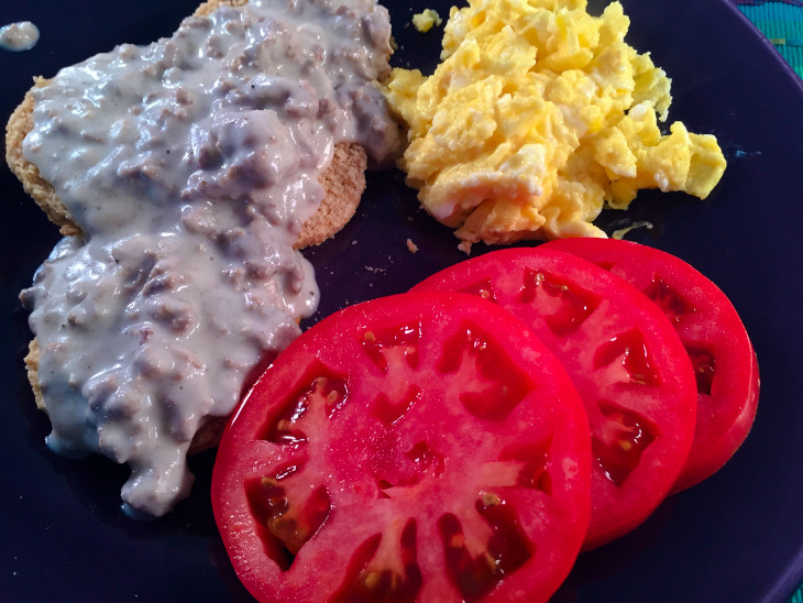 healthy Biscuits and Gravy