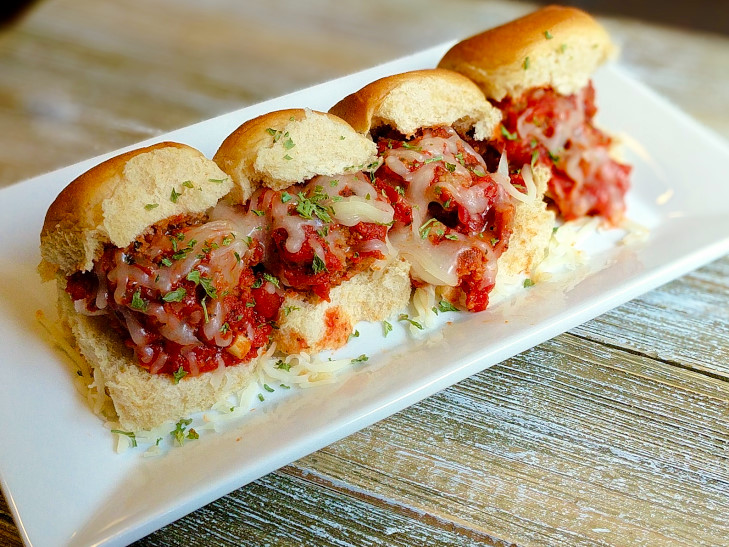 Healthy Meatball Sliders