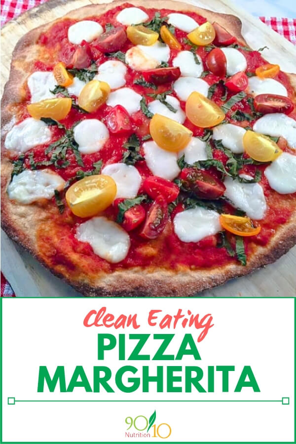 Healthy Pizza Margherita