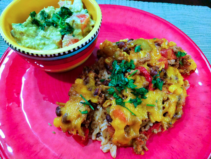 Taco Rice Casserole