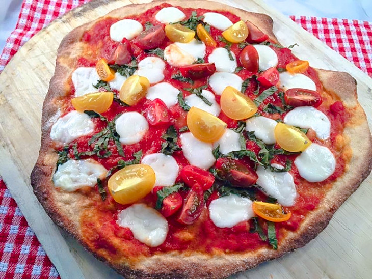 Healthy Pizza Margherita