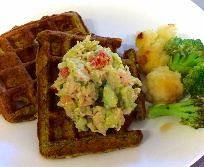 veggie waffles