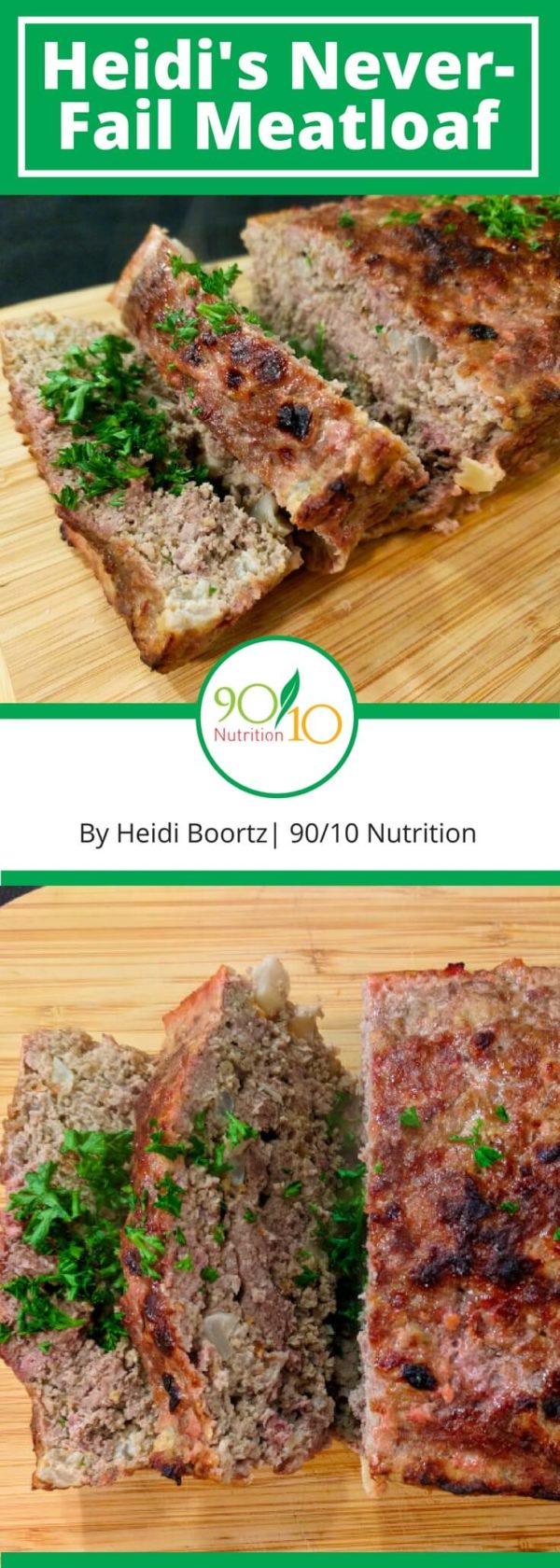 Clean Eating Meatloaf - Heidi's Never-Fail Meatloaf