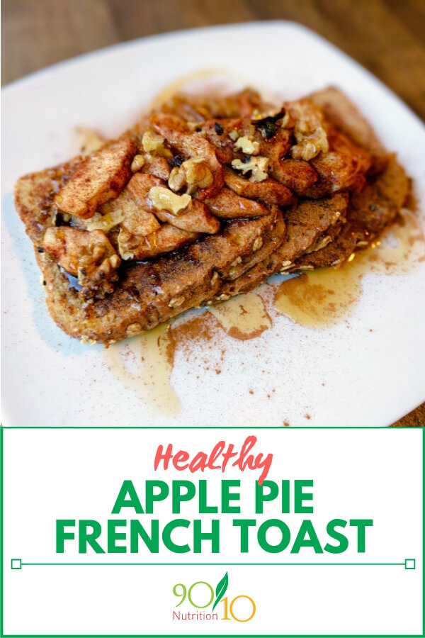 Healthy Apple Pie French Toast