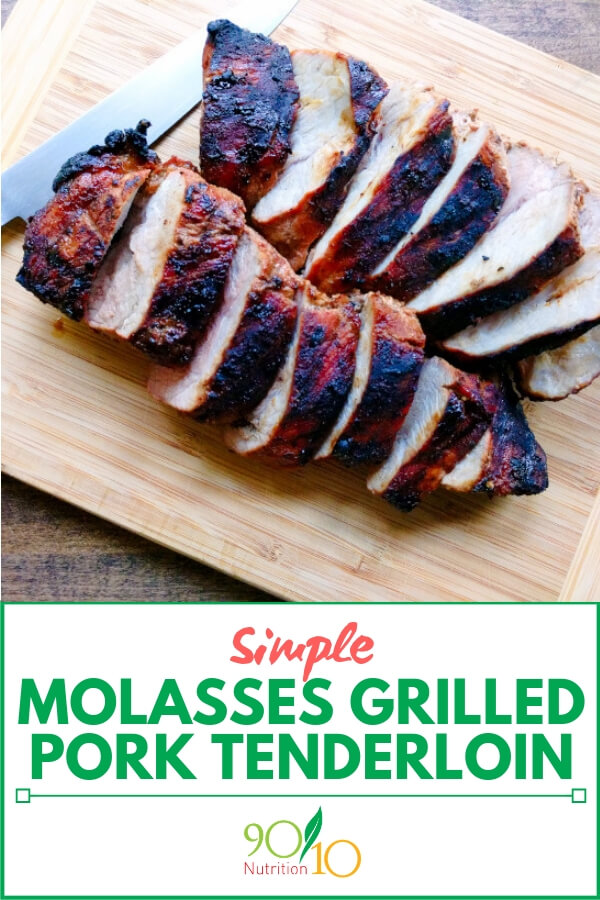 Molasses Grilled Pork Tenderloin