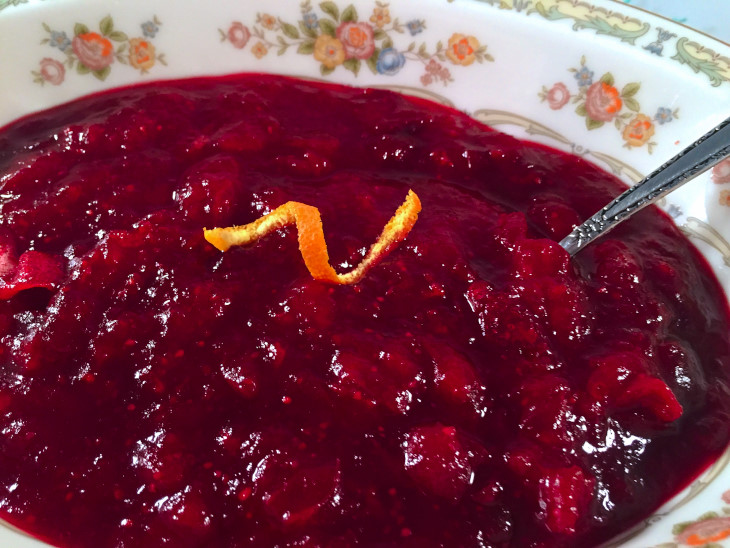 Bourbon Cranberry Sauce