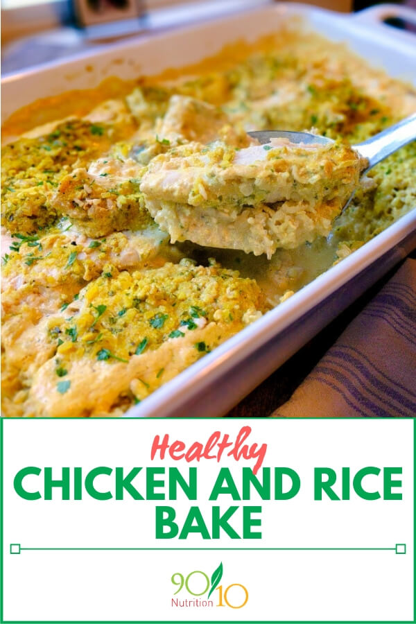 Healthy Chicken and Rice Bake