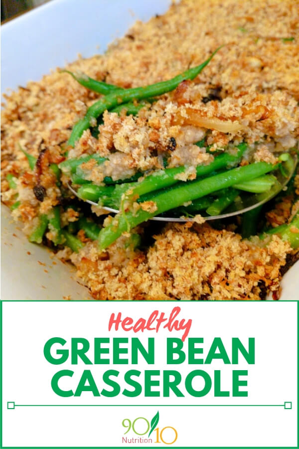 Healthy Green Bean Casserole