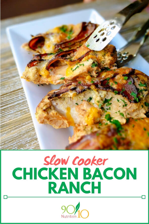 Slow Cooker Chicken Bacon Ranch