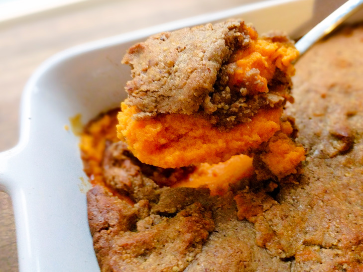 Clean Eating Sweet Potato Casserole