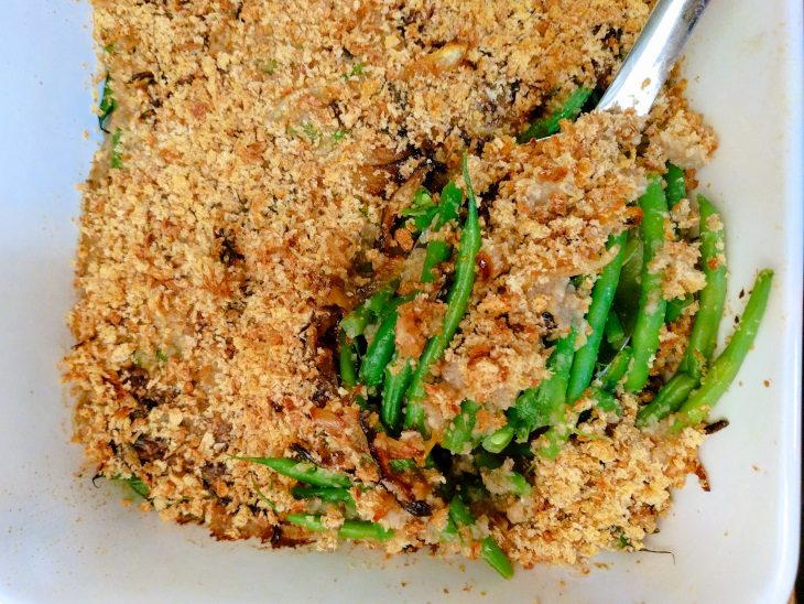 Healthy Green Bean Casserole