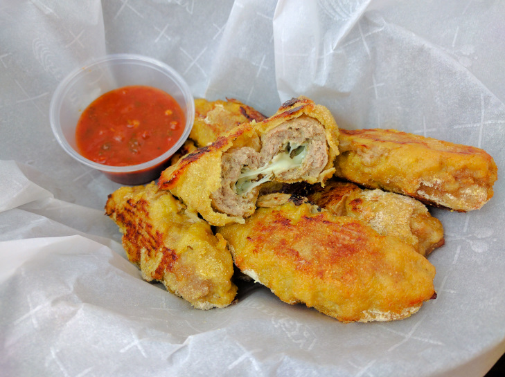 healthy Meatzarella Sticks