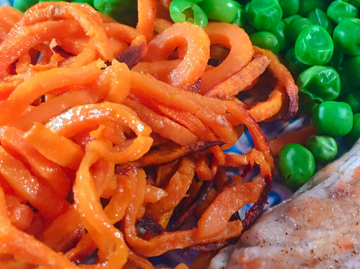 Shoestring Sweet Potatoes