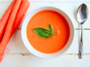 Carrot-Ginger-Lemon Soup