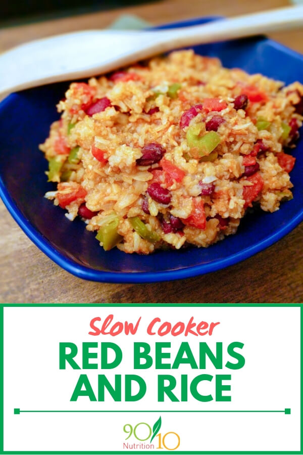 Slow Cooker Red beans and Rice